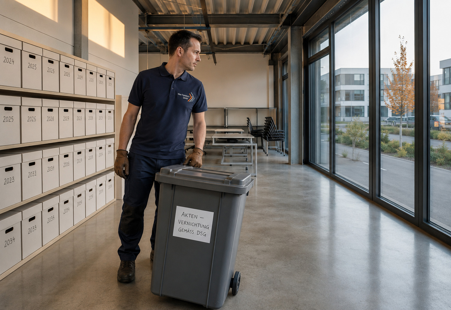 Gewerbe- und Büroräumung in der Ostschweiz – Vivo Transport GmbH