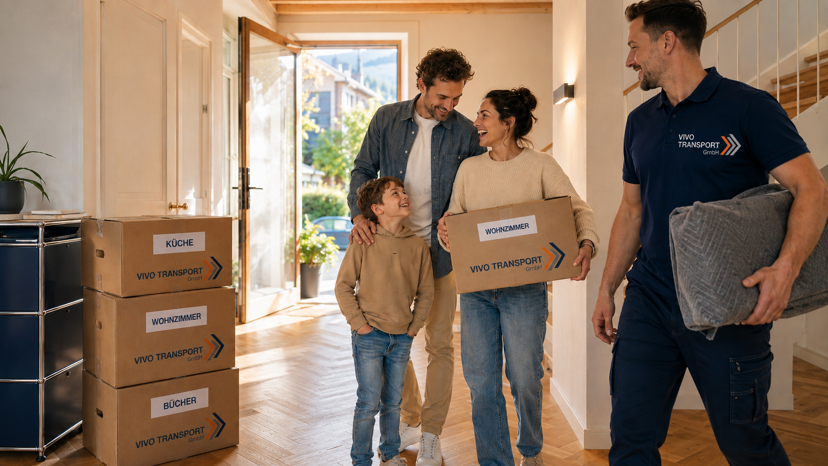 Umzug und Transport in Amriswil und der Ostschweiz – Vivo Transport GmbH